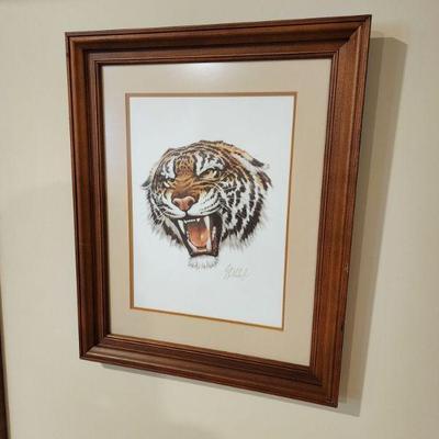Guy Coheleach tiger print 