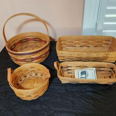 Lot 96 - Longaberger Baskets 