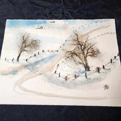 Lot 66 - Watercolor Paintings Lot (Anna Sandhu Ray, Lois Shelburne Wallace, and others) 