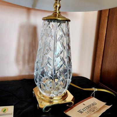 Lot 93 - Waterford Crystal Table Lamp 