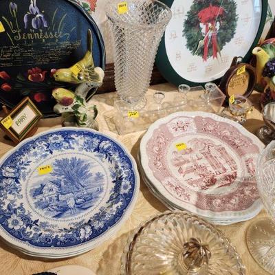 Spode plates