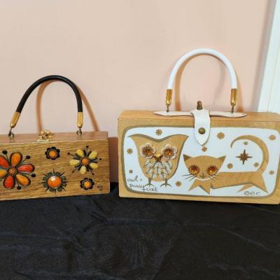 Lot 52 - Enid Collins Jeweled Box Bags 