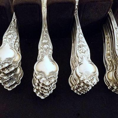 Lot 4 - Wallace "Violet" Sterling Silver Flatware 