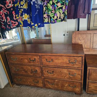 MCM Henredon "Artefacts" bedroom suite.