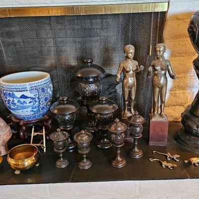 Variety of Asian antiquities & more.