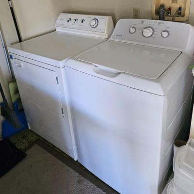 Washer and dryer sold separately 