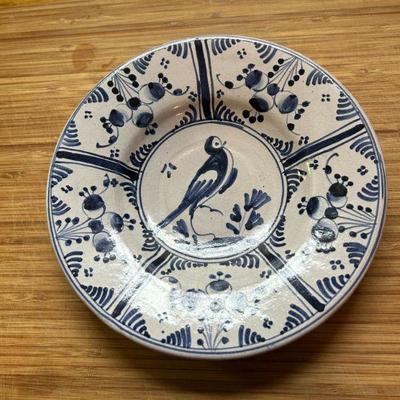 Antique Italian Ceramic Dish