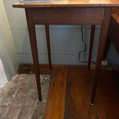 Tiger Maple Work Table