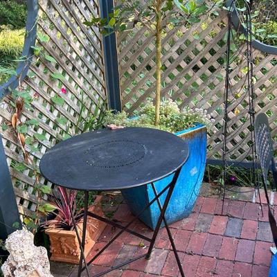 Folding Bistro Table