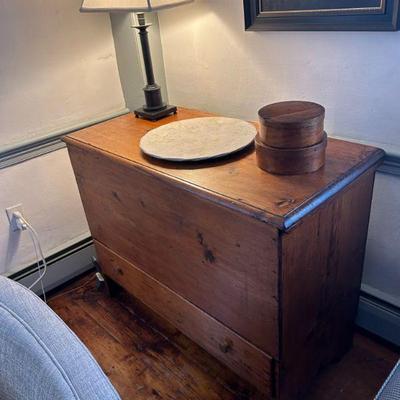 Pine Singe Drawer Blanket Chest