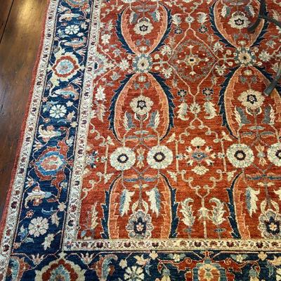 Wool Pakistoni carpet , 6' x 8'2"