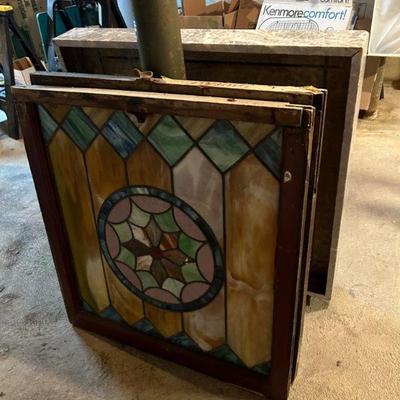 1 of 2 Stained Glass Windows