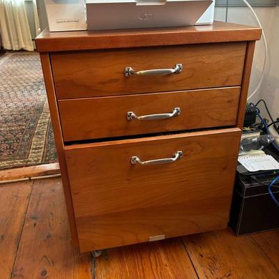 Rolling File Cabinet
