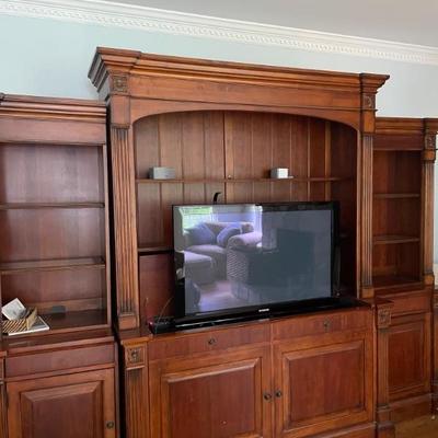 Ethan Allen TV lift cabinet 