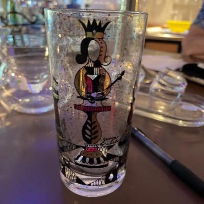 George Briard Mid Century high ball glasses