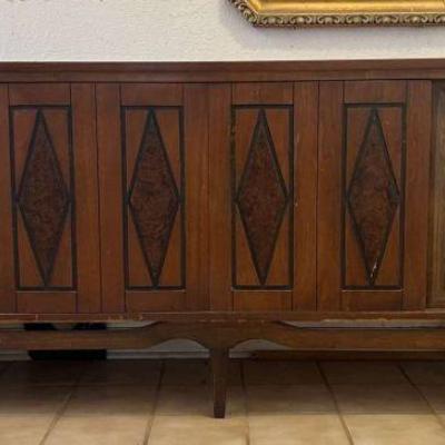 AAT044- Ornate Wooden Cabinet