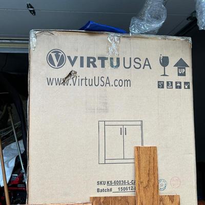 VIRTUUSA Cbrand new white cabinets 