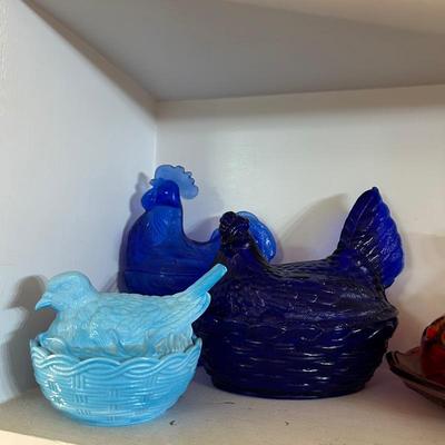 Blue Hen Glass