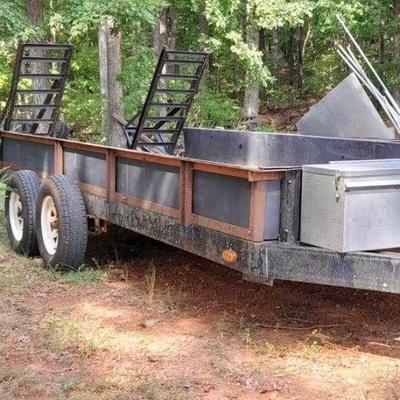 Large 6â€™ x 16â€™ utility trailer See photos that follow