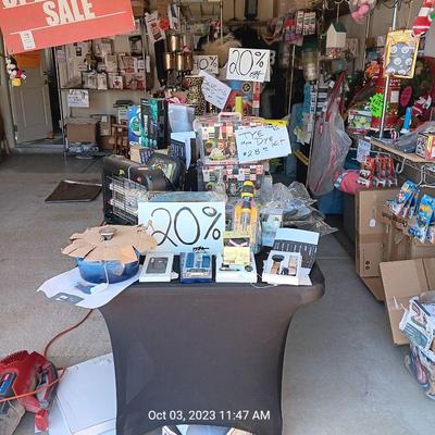 20% off table