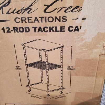 Gushing rod rack