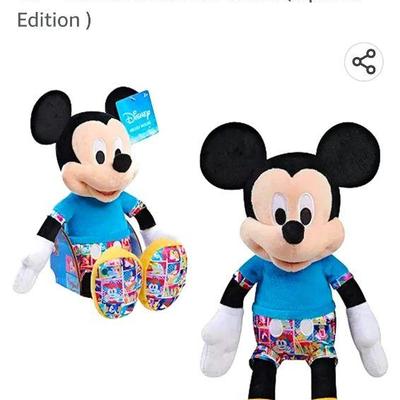 Mickey and Minnie Mouse Stuffed bedside shekfanimals