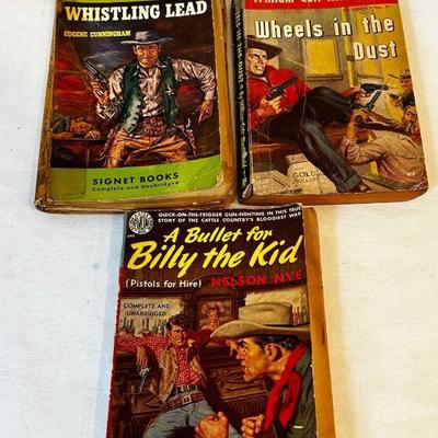 1940's Westerns Early Pocket type books