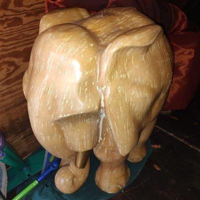 Elephant dining table, top is still packed in wrap