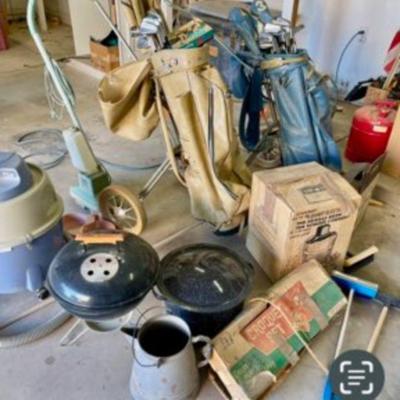 The garage is now open, plus we added way more treasures