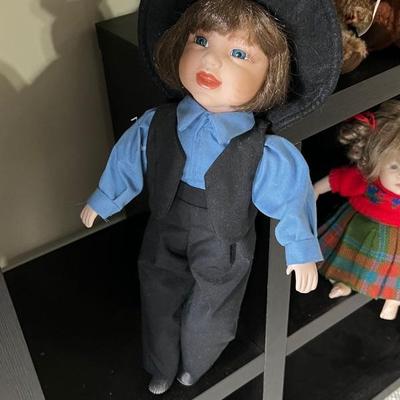 Ashton Drake Amish boy doll