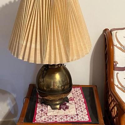 Brass lamp