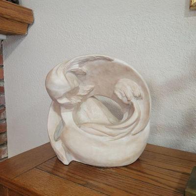 12.5" diameter sculpture
