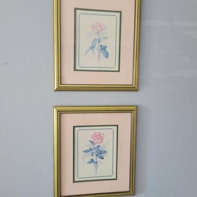 Both framed art 14x16