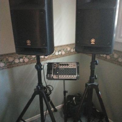 Yamaha sound speaker system