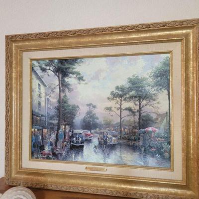 "CARMEL, OCEAN AVENUE"
Thomas Kinkade
21.5x17.5