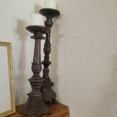 Candle holders 17-22" tall