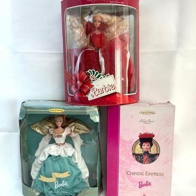 RIHI203 Barbie Collectable Dolls	From the Timeless Sentiments Collection is the Angel of Joy Barbie. Has the original box which does have...