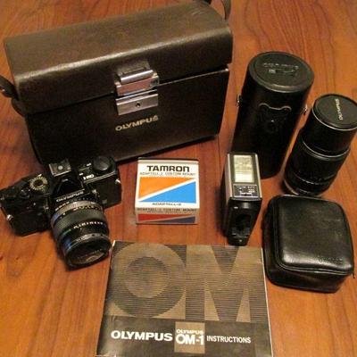 Olympus OM-1 camera

