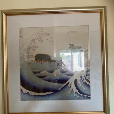 Hiroshige,The Wave Picture