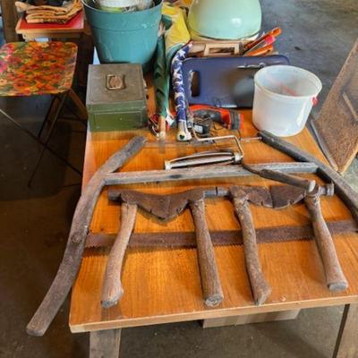 Buck Saw, Hand Axes