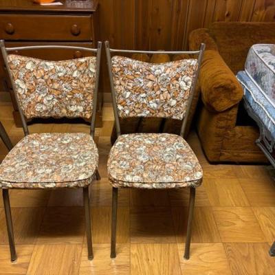 Mid 1960's Formica Top D.R. Table & 6-chairs.