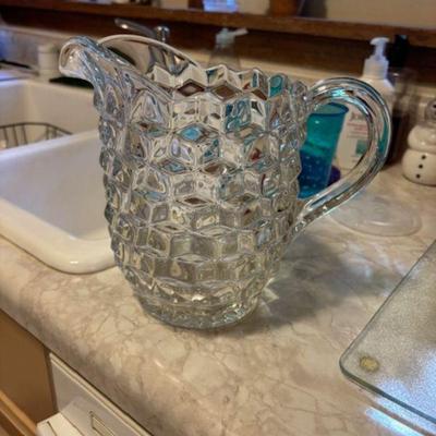 Fostoria American Pitcher