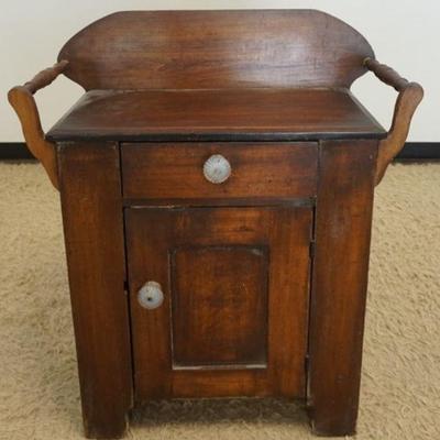 1286	COUNTRY PINE WASHSTAND, APPROXIMATELY 30 IN X 15 IN X 35 IN HIGH
