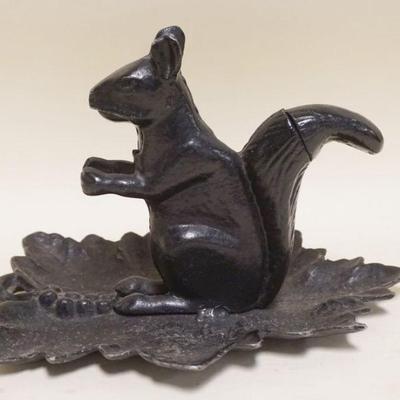 1167	ALUMINUM SQUIRREL NUTCRACKER, APPROXIMATELY 12 IN X 9 IN X 8 IN HIGH
