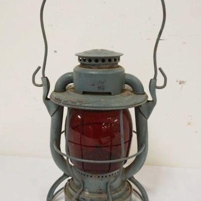 1230B	DEITZ RAILROAD LANTERN WITH RED GLOBE
