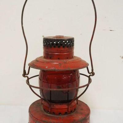 1230A	HANDLAN RAILROAD LANTERN WITH RED GLASS
