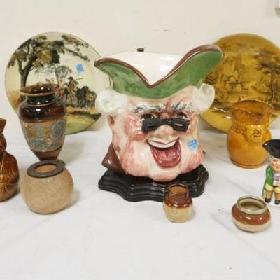 1331	LOT OF ASSORTED TOBYS AND ROYAL DOULTON
