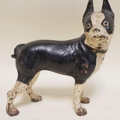 1159	ANTIQUE CAST IRON BULLDOG DOOR STOP, APPROXIMATELY 9 IN HIGH
