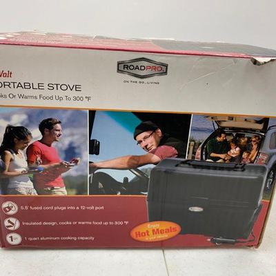 New RoadPro 12v. Portable Stove 