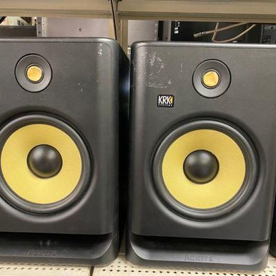 Pair KRK ROKIT 8 Studio Speakers